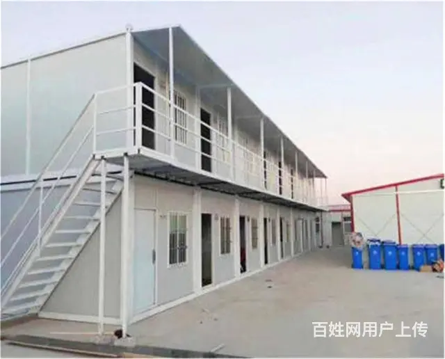 集装箱办公室出租 住人彩钢岩棉活动房 - 图片 6