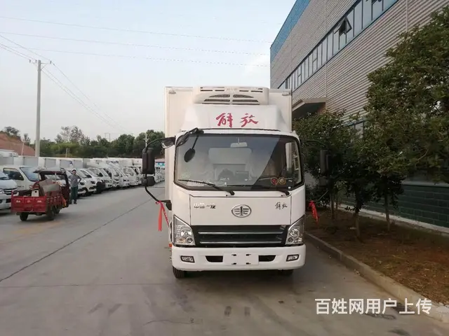 解放4米2肉钩冷藏车小型厢式鲜货冷藏车多少钱 - 图片 1