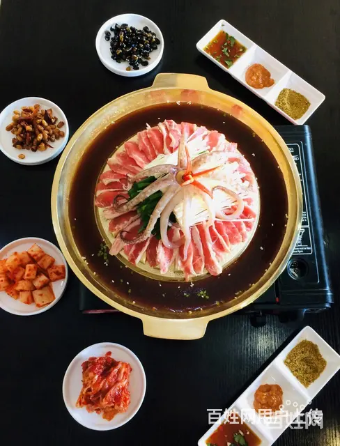 霍山韩餐百年东街、烤肉#小时光韩餐加盟韩式泡菜教学#小时光韩 - 图片 3