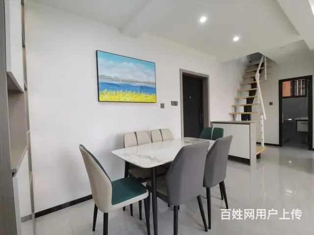 石阳老八 中水岸名都全新精装复式3房加书房未入住满两年总价低 - 图片 4