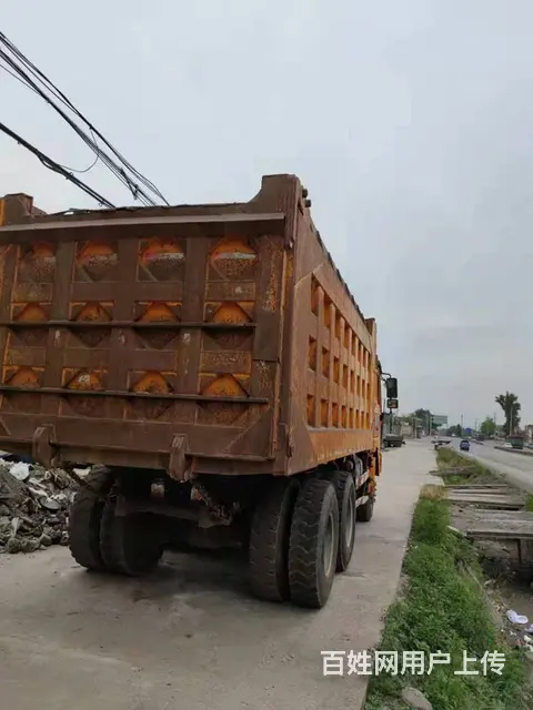 出售18年陕汽德龙F3000后八轮自卸车380马力 - 图片 3