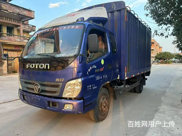 个人出售13年奥铃TX 排半后双轮3米8厢式货车 - 图片 1
