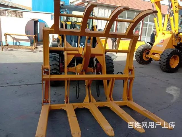 阿克苏小型装载机铲车 抓木机 推土机多功能LYY - 图片 3