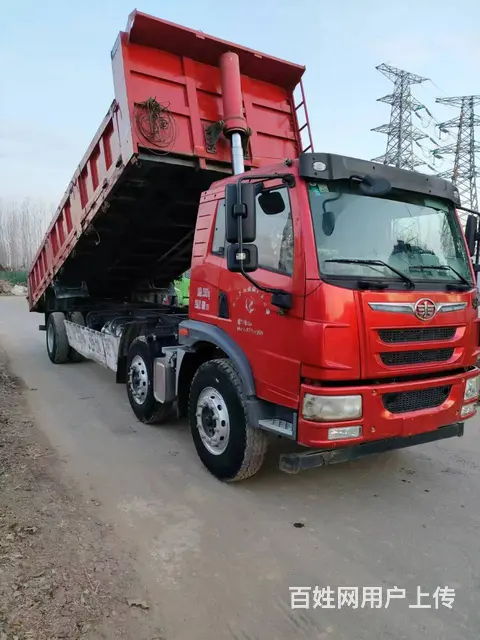 21年解放平板7.4米自卸车6缸发动机全国提档过户 - 图片 1