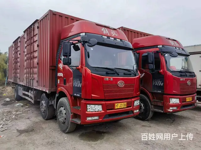 精品21年6月9米6解放厢式货车，价格便宜，可过户 - 图片 3