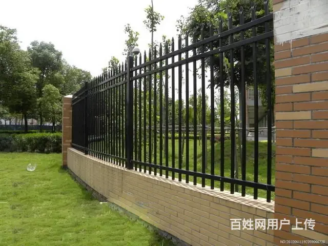 外墙锌钢护栏 工业园围墙栏杆 - 图片 5