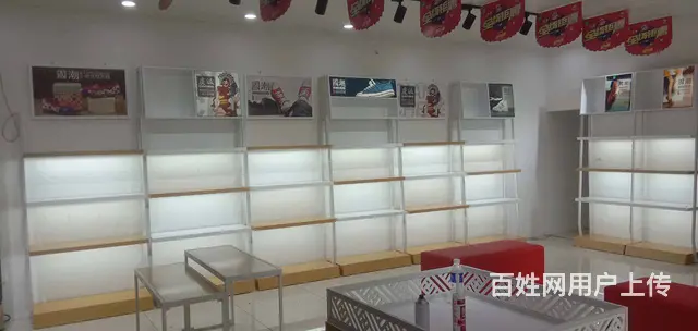 淄博展柜厂、商业鞋包展示柜、钢木男女鞋展示柜制作 - 图片 3