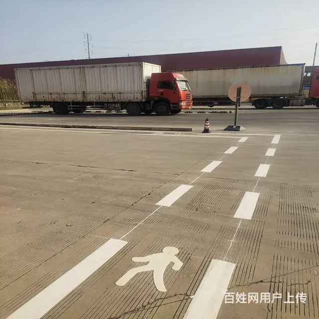 苏州工厂车间道路人行道划线电话 - 图片 5