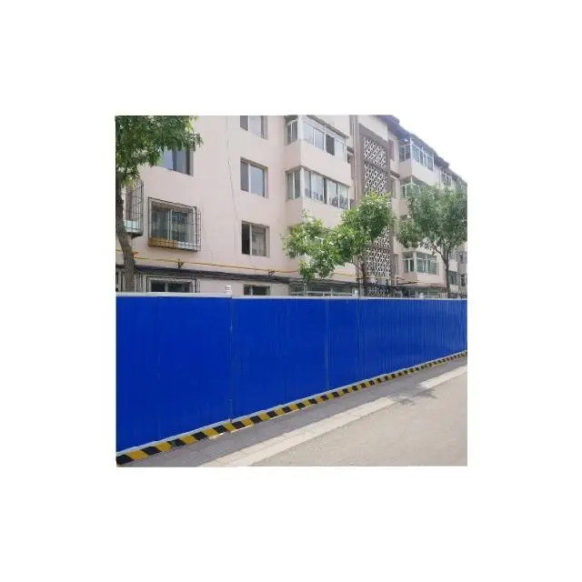 包头围挡，包头围挡出租价格，包头市政彩钢围挡 - 图片 8