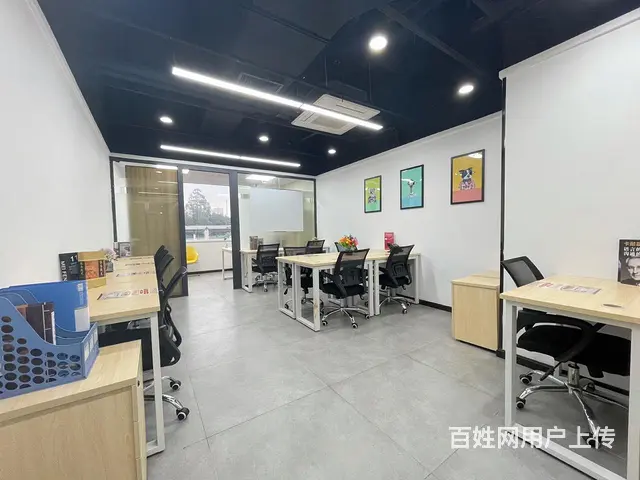 6号线，24小时空调，10人精装办公室家具齐全，免物业水电费 - 图片 3