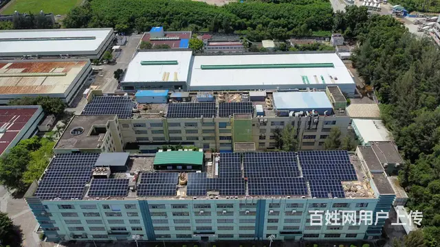 珠海中虹合盛一站式安装 工厂彩钢瓦楼顶光伏电站 - 图片