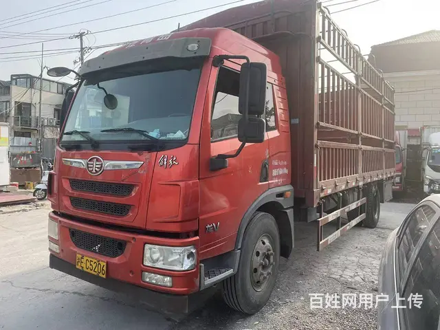 出售2017年5月6米8解放高栏货车 原版车况 - 图片 3
