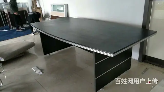 低价出售会议桌椅，老板桌书柜电脑桌椅包送装 - 图片 2
