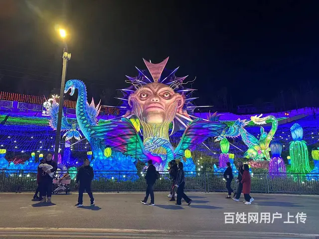 上海景区花灯彩灯出租出售租赁 - 图片 1