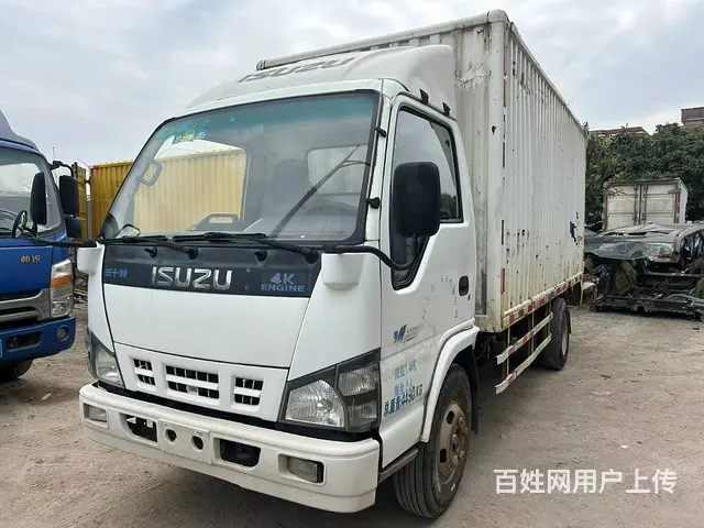 精品2011年五十铃600p单排双轮4米2厢式货车 - 图片 2