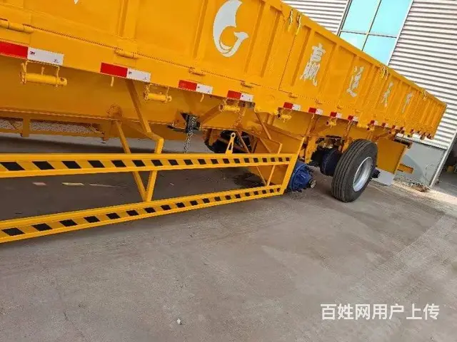 梁山半挂车厂家直销13米标箱侧翻半挂车支持以旧换新 - 图片 8