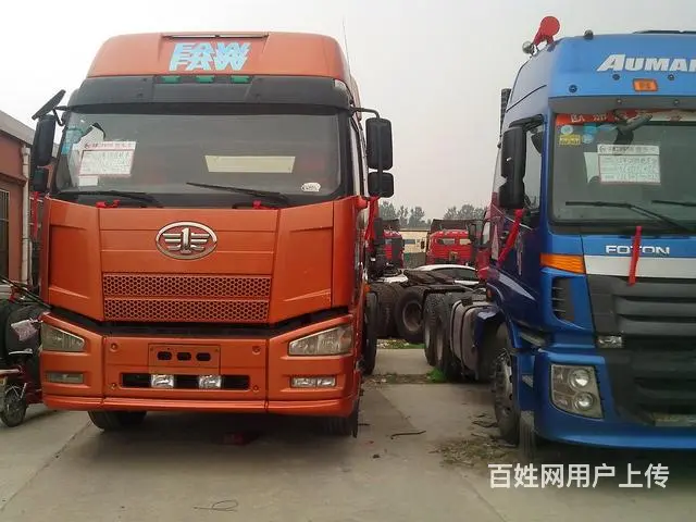新大威双曲二手货车牵引头 - 图片 11