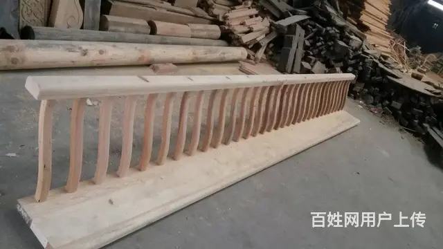 陕西西安实木美人靠中式吴王靠厂家 - 图片 7