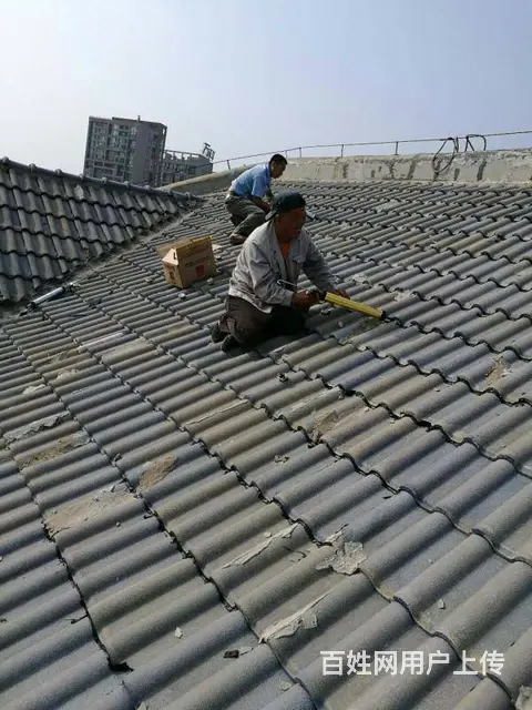 沈阳防水堵漏公司，楼顶伸缩缝漏雨，房檐反水维修 - 图片 6
