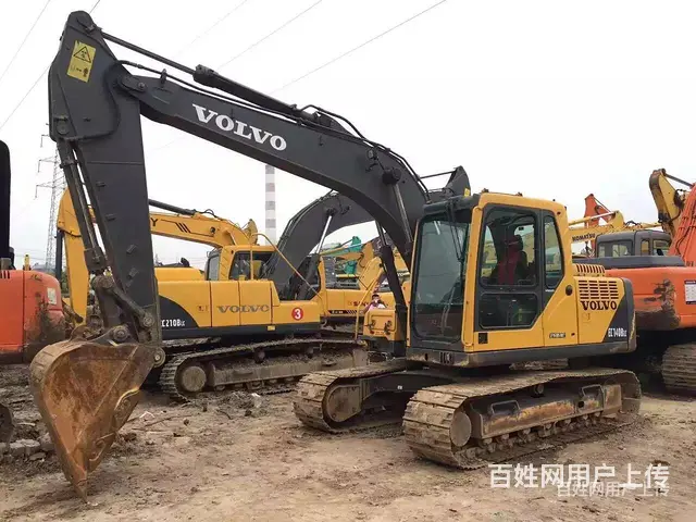 六安出售沃尔沃210土方二手挖掘机手续齐全 - 图片 3