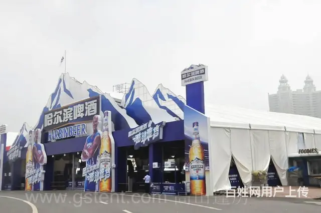 户外服装展会帐篷 商务篷房 啤酒大棚租售 搭建快 - 图片 2