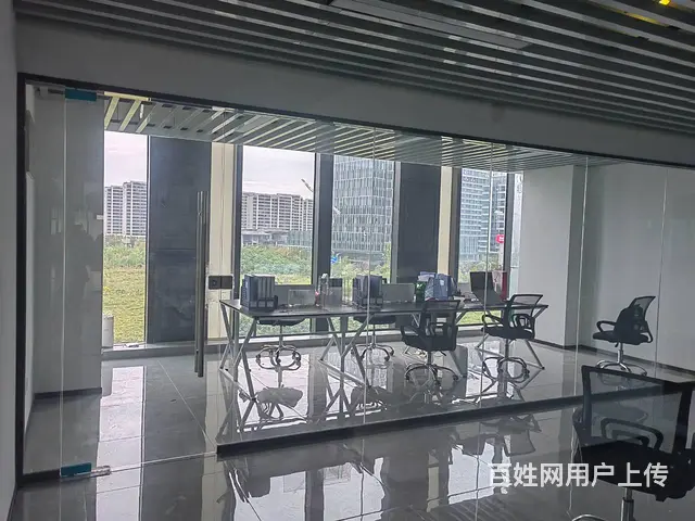 金融集聚区1300平整层精装纯办公看大龙湖全景 - 图片 8
