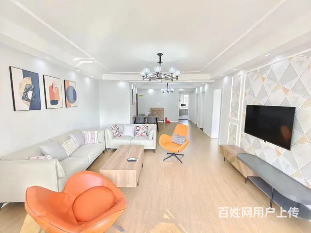 绿洲花园精装3房杭州大厦西湖文化广场杭州钛合国际深蓝广场 - 图片 1