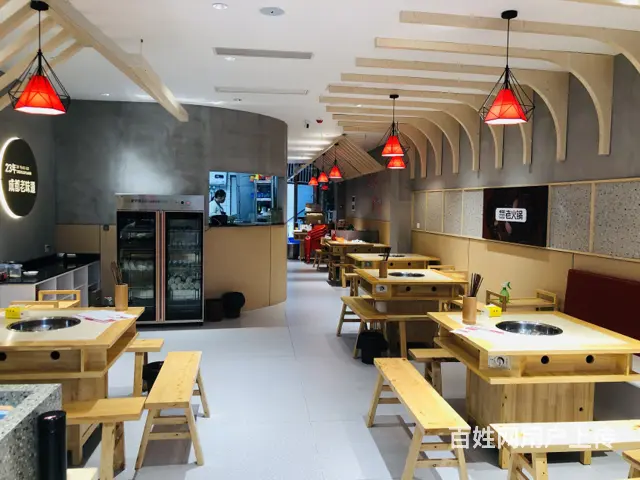 XSY）锦江区万人小区门口第二家盈利火锅店急转让（全业态） - 图片 4
