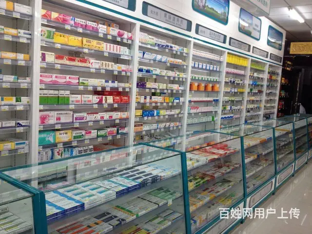 苏州无锡药店展柜制作厂家，药店装饰设计，西药玻璃柜 - 图片 7