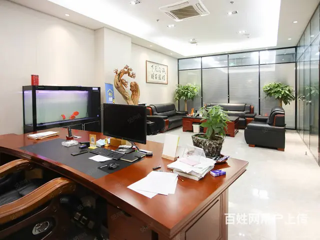 珠海前山甲级写字楼 蓝海金融中心 461㎡一楼独门独户急租 - 图片 5