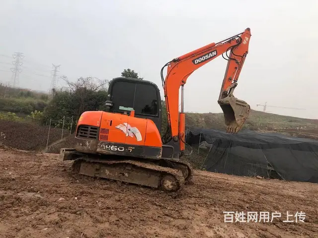 急售斗山60二手挖掘机  证件齐全 质保一年 - 图片 9