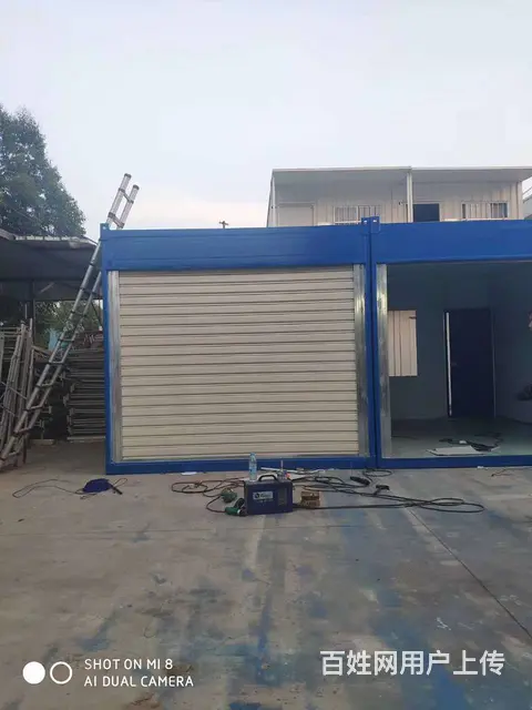 活动板房，彩钢板房，移动板房，快拼箱，打包箱，住人 - 图片 1