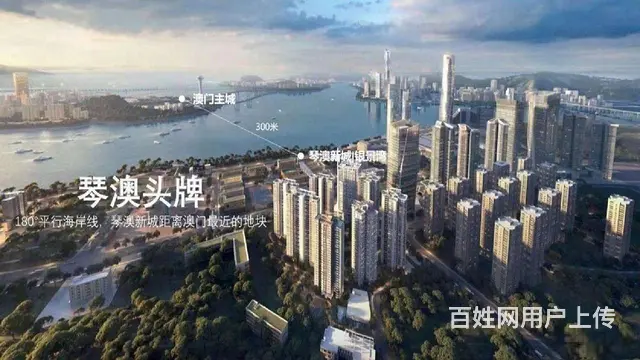 华发琴澳新城银景湾，离澳门横琴100米，精奢小户型，可看河景 - 图片 12