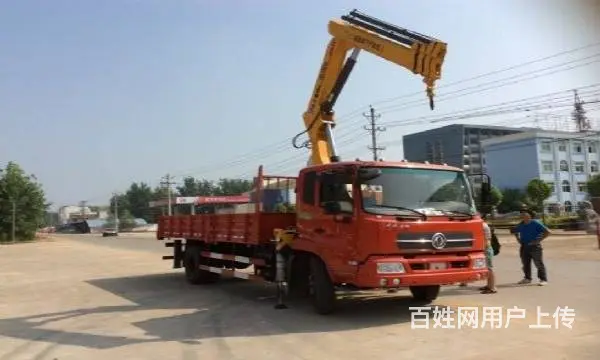 东风小三轴6-12吨随车吊价格 - 图片 4