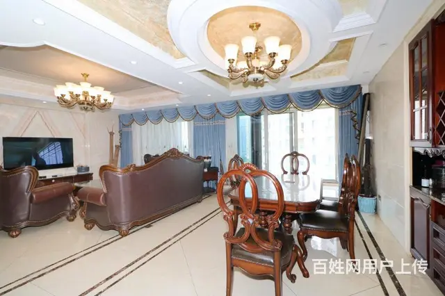 全明西边套、三房朝南一北 四房+大客厅、精装修 、****。 - 图片 4