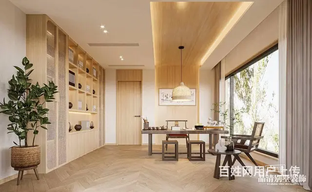 常州别墅装修：600㎡现代雅居，自然质朴的理想生活 - 图片 7