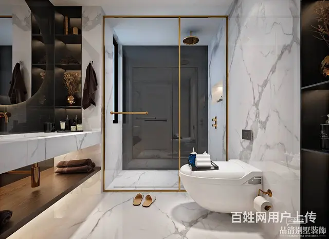 常州别墅装修：卫生间怎么装修好看又实用 - 图片 3