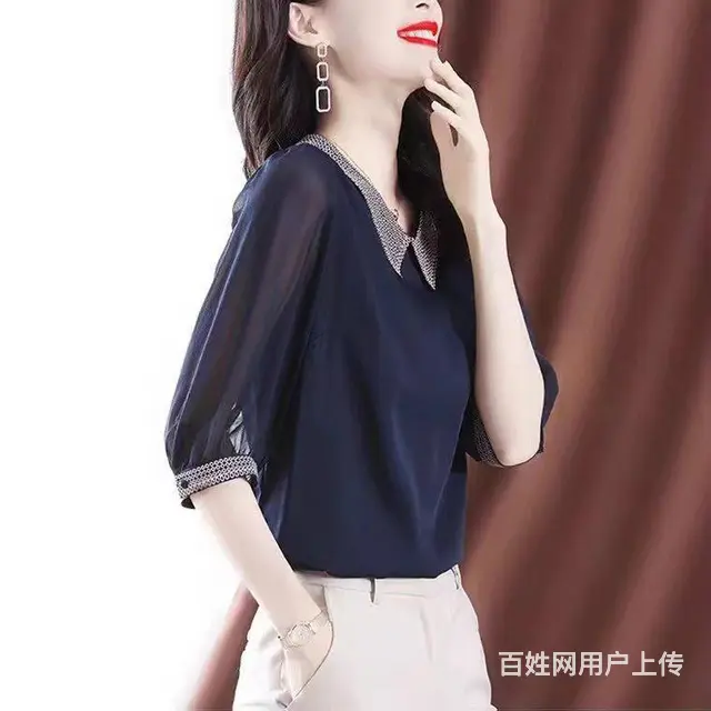 武汉品牌女装梵玲组合春秋季汉派小衫折扣服装货源 - 图片 6