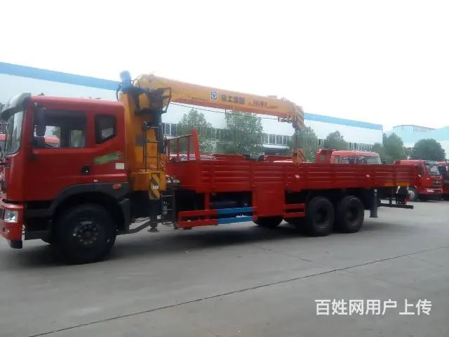 东风153后八轮徐工10吨4节臂随车吊   随车吊 - 图片 2
