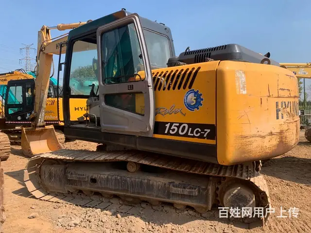 二手挖掘机现代150-7，现代二手挖掘机，价格不高 - 图片 1