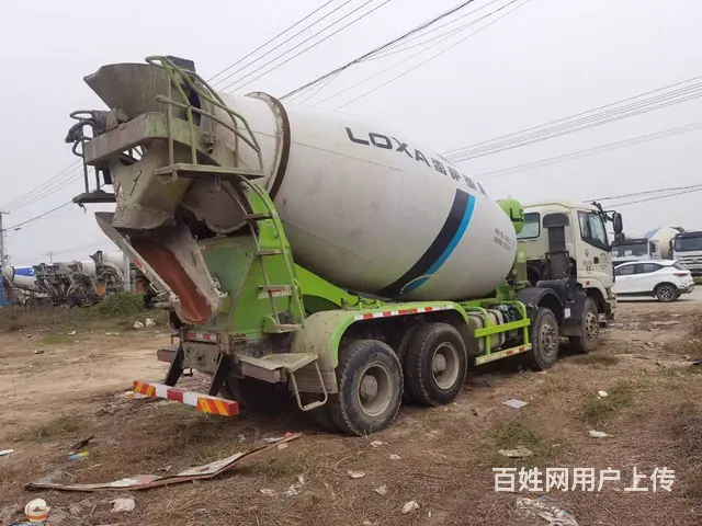 二手轻量化欧曼水泥搅拌车19年国五 前四后八 - 图片 4