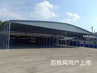 长沙物流棚推拉棚雨棚遮阳棚夜宵烧烤棚 - 图片 3