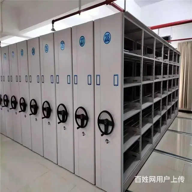 密集架 移动密集架智能密集架 文件柜储物柜换锁 - 图片 11