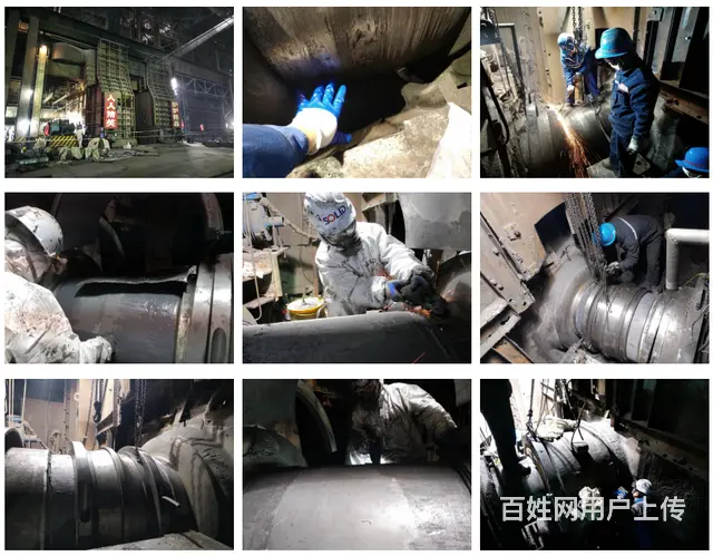 适合修复转炉耳轴磨损的方法 - 图片