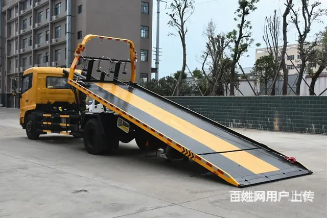 清障车厂家,高品质好上户,一拖二平板清障拖车现车直销 - 图片 12