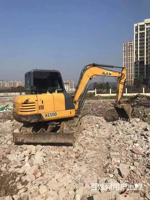 急售二手挖掘机纯土方徐工60  质保一年 手续齐全 - 图片 1