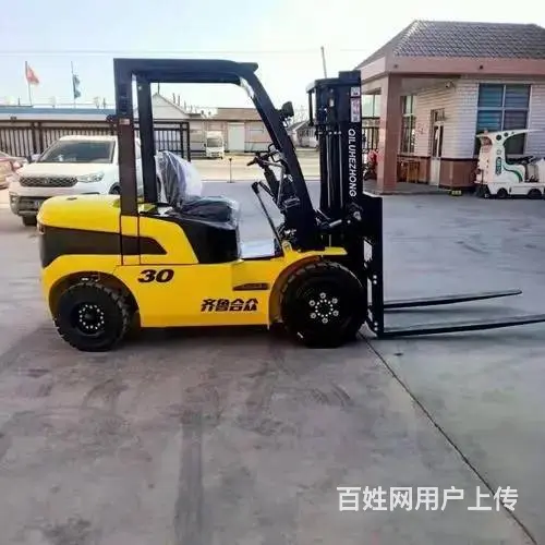 柴油叉车租赁电子秤搬运车纸筒地牛出租大前移叉车堆高 - 图片 1