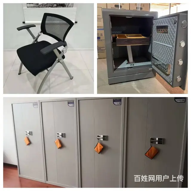 电脑桌办公椅厂家直销班台高低床文件柜电影院椅货架 - 图片 1