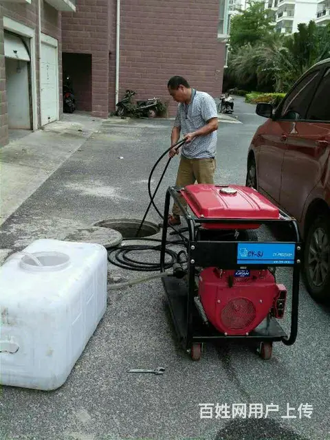 高压通下水道机器疏通厕所 - 图片 4