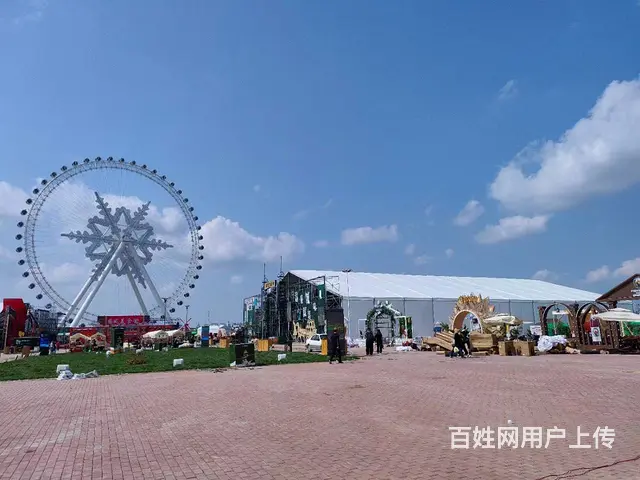 展销会帐篷租赁、婚庆篷房租赁搭建 大跨度大棚厂家 - 图片 3